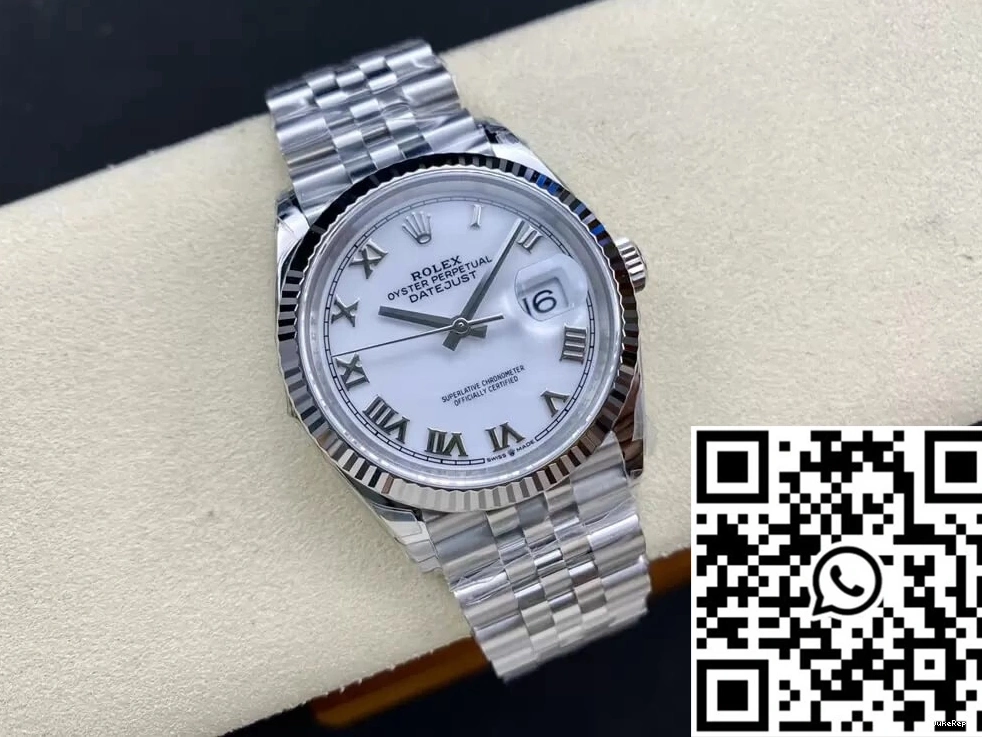 Dial 36MM Datejust VS White M126234-0025 Factory Rolex 0129